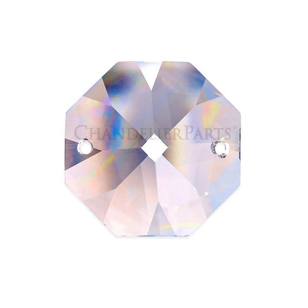 ASFOUR® Crystal<br>2-Hole Clear Octagon