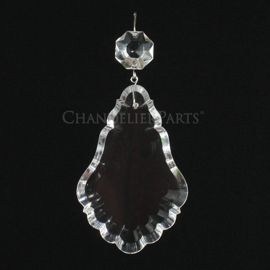 Czech Crystal Pendalogue w/ Top Bead