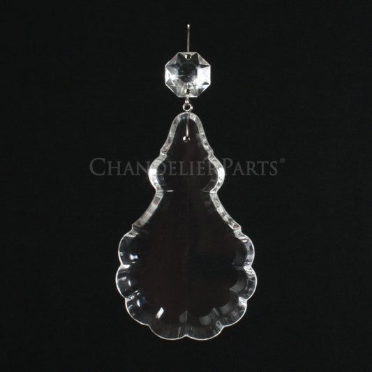 Czech Crystal Pendalogue w/ Top Bead