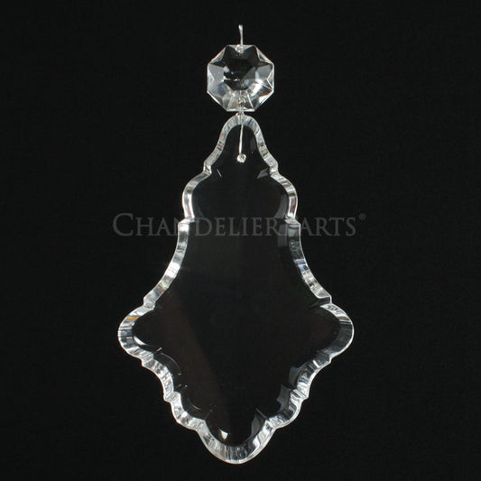 Czech Crystal Pendalogue w/ Top Bead