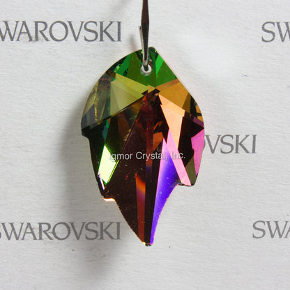 SWAROVSKI® STRASS 8805-32MM Leaf Pendant *Vitrail Light* (5PCS)