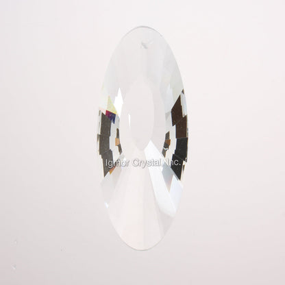 76mm Radial Faceted Oblong Prism