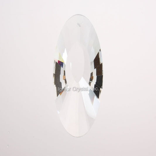 76mm Radial Faceted Oblong Prism