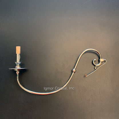 18" Candelabra Chandelier Arm