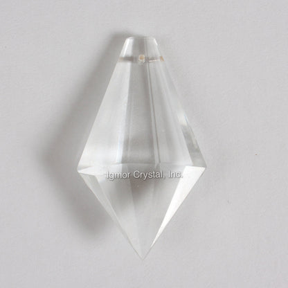 52mm Crystal Faceted Spear Drop