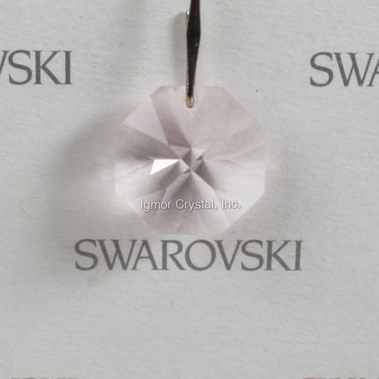 SWAROVSKI® STRASS<br>14mm Rosaline 1-Hole Lily Octagon (Old Cut)