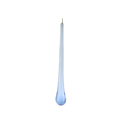 6" Colored Smooth Murano Raindrop