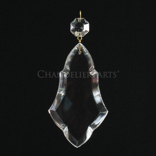 Turkish Crystal Pendalogue w/ Top Bead