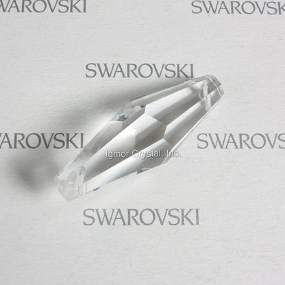 SWAROVSKI® STRASS<br>38mm Crystal 2-Hole Long Bead (No Logo) (Blemished)