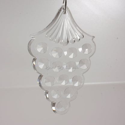 SWAROVSKI® STRASS<br>100mm Crystal Grape Cluster Pendalogue (No Logo)