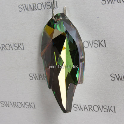 SWAROVSKI® STRASS 8805-45MM Leaf Pendant *Vitrail Light* (3PCS)