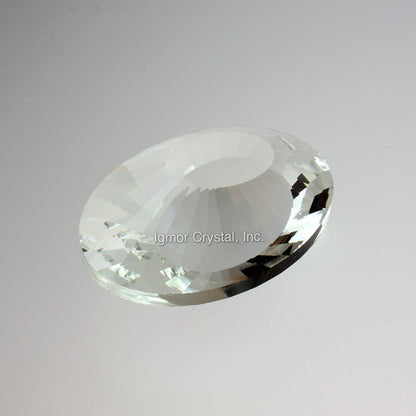 76mm Radial Faceted Oval Prism