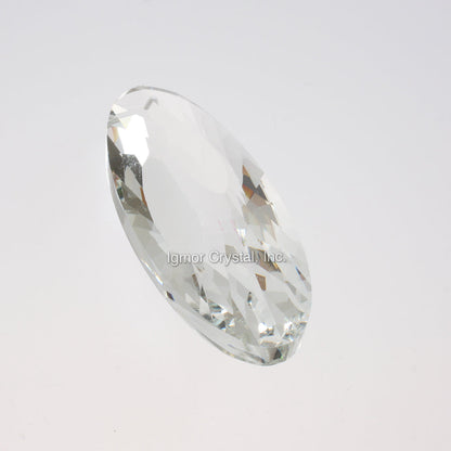 76mm Radial Faceted Oblong Prism