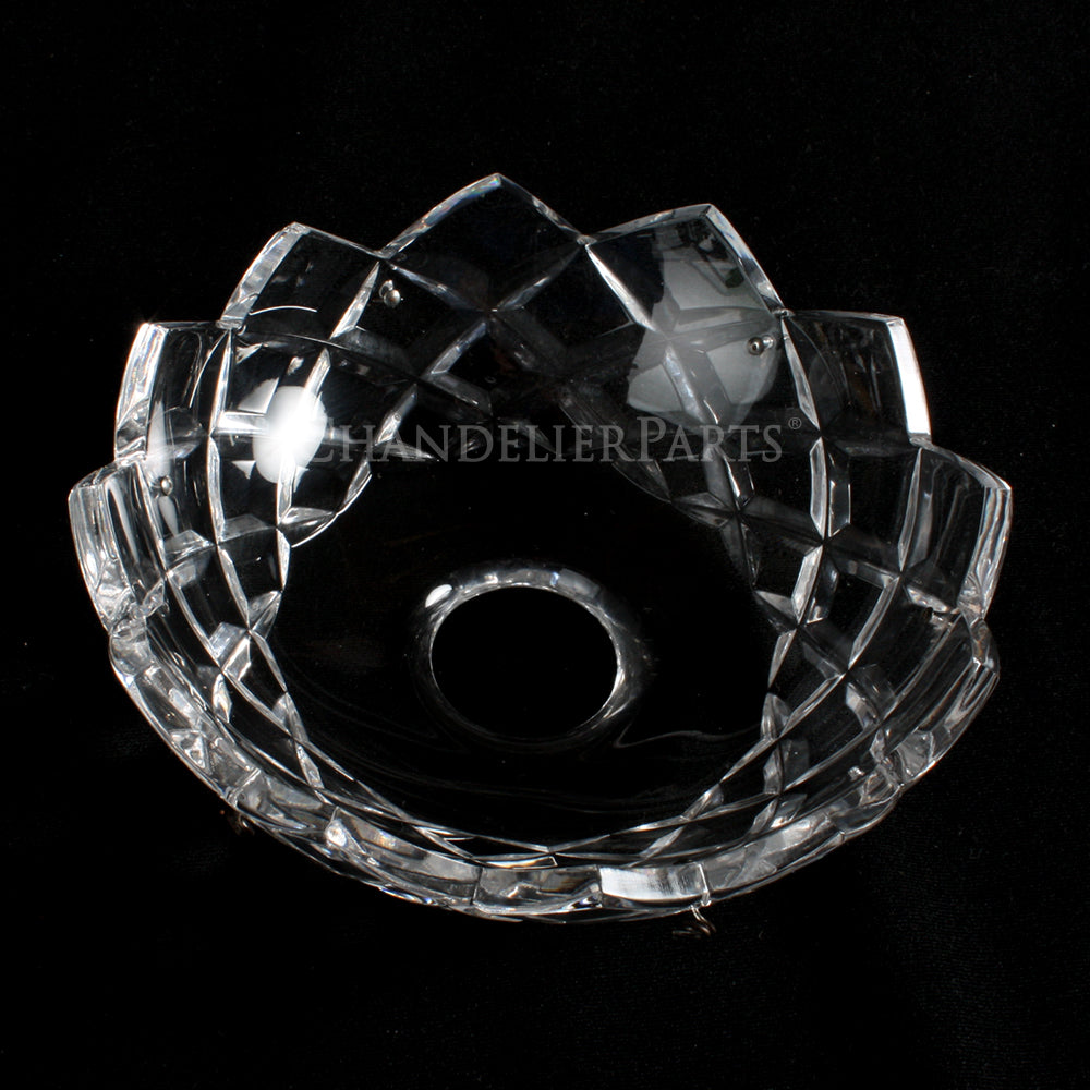 4-1/2" 6 Pin Hand-Cut Bobeche