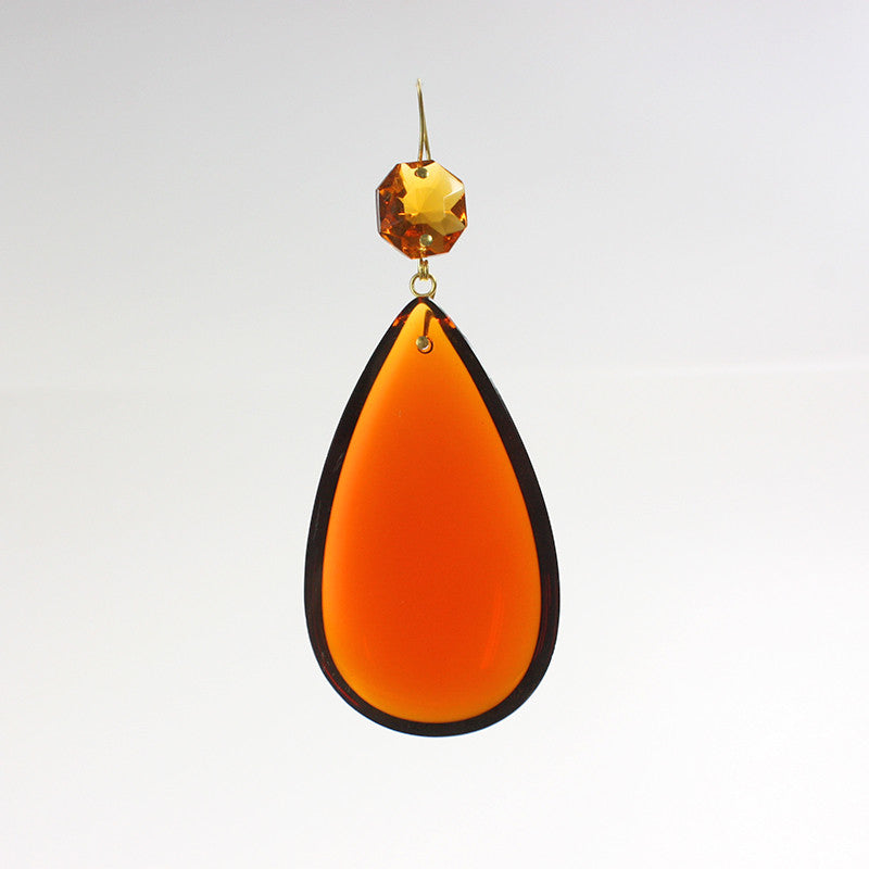 80mm Colored Smooth Half Pear
