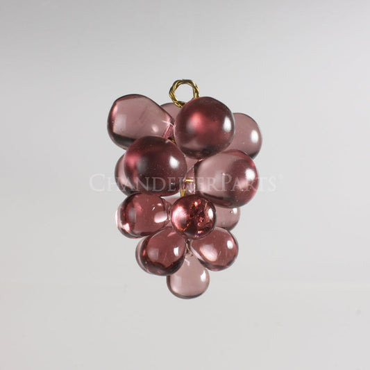 18 Crystal Grape Cluster w/ Gold Wire <br> (2 colors)