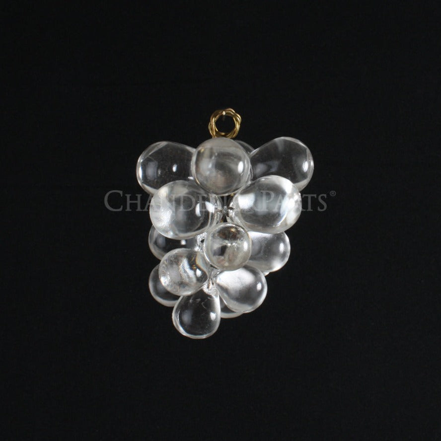 18 Crystal Grape Cluster w/ Gold Wire <br> (2 colors)