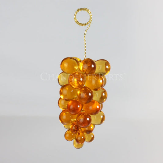 36 Crystal Grape Cluster w/ Gold Wire <br> (4 colors)
