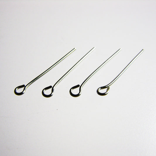 Chrome Open Eye Pins (100/pack)