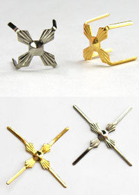 11mm 4 Pronged Clips