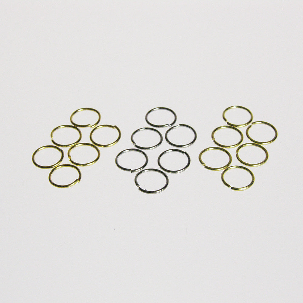 Round Metal Rings (25/pack)