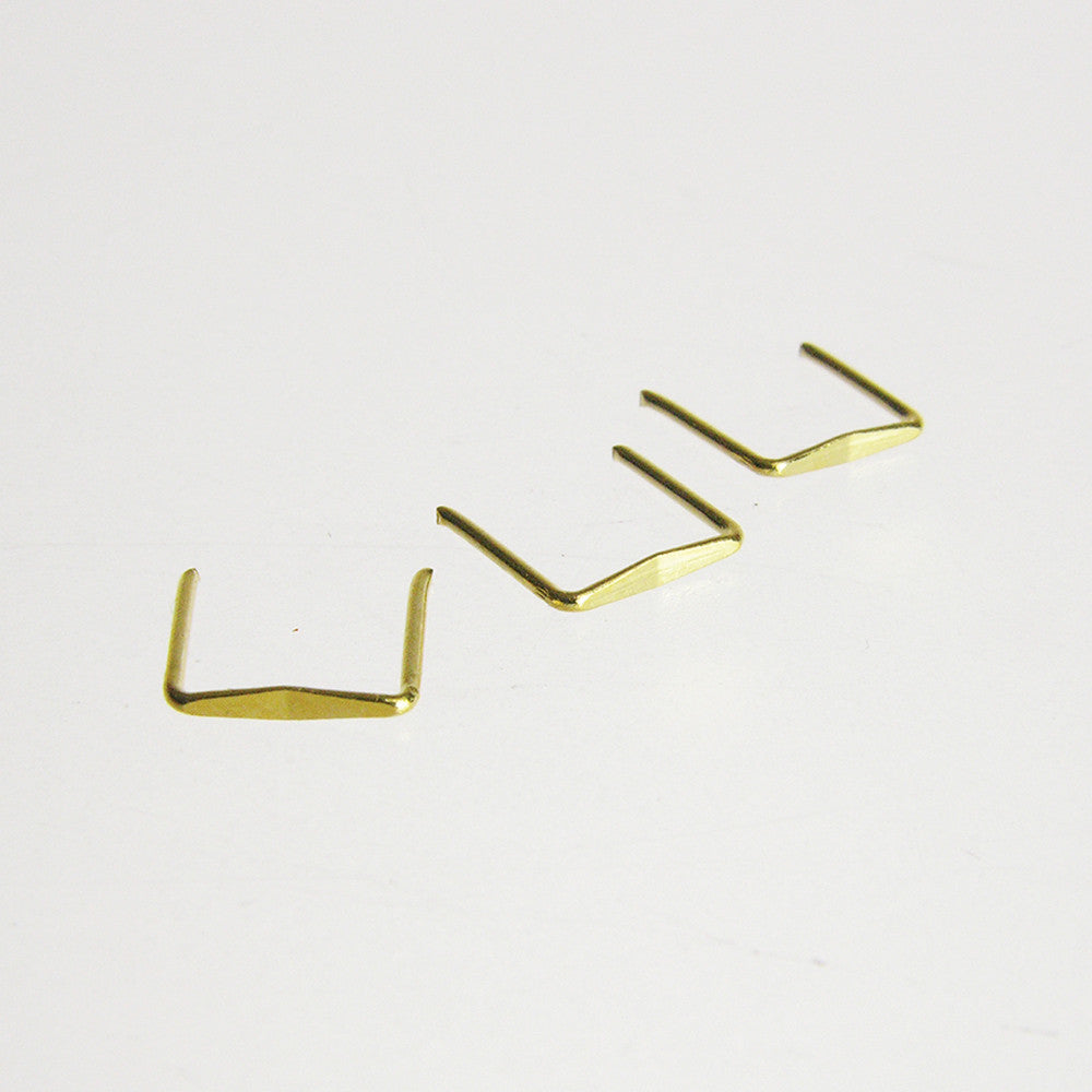 Gold Diamond Clips (100/pack)