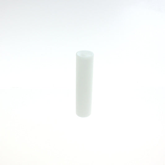 White Beeswax Candle Cover, Candelabra Base
