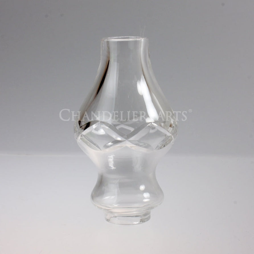 4-1/2" Hand Cut Column with X Pattern