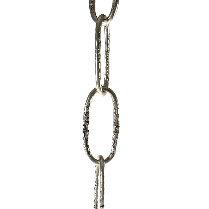 Patterned Nickel Plated Spanish Iron Chain <br> (5 styles)