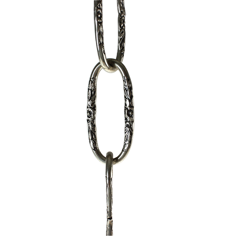 Patterned Nickel Plated Spanish Iron Chain <br> (5 styles)