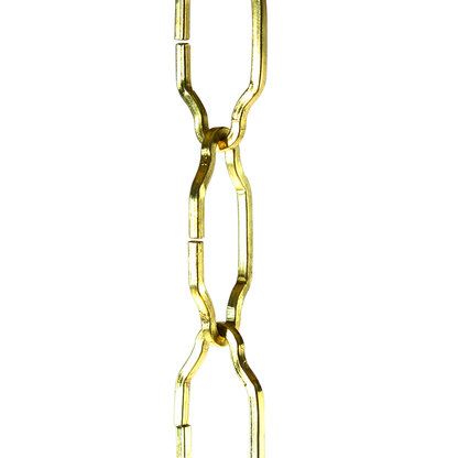 Brass Plated Gothic Iron Chain (2 sizes)