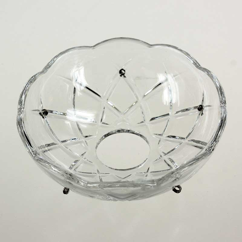ASFOUR® Crystal<br>6" Clear 5 Pin Bobeche