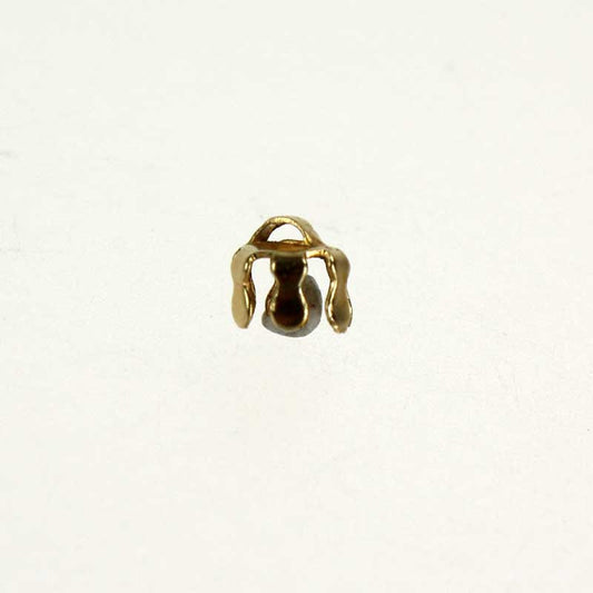 Swarovski Gold Crimp-On Crown (100/pack)