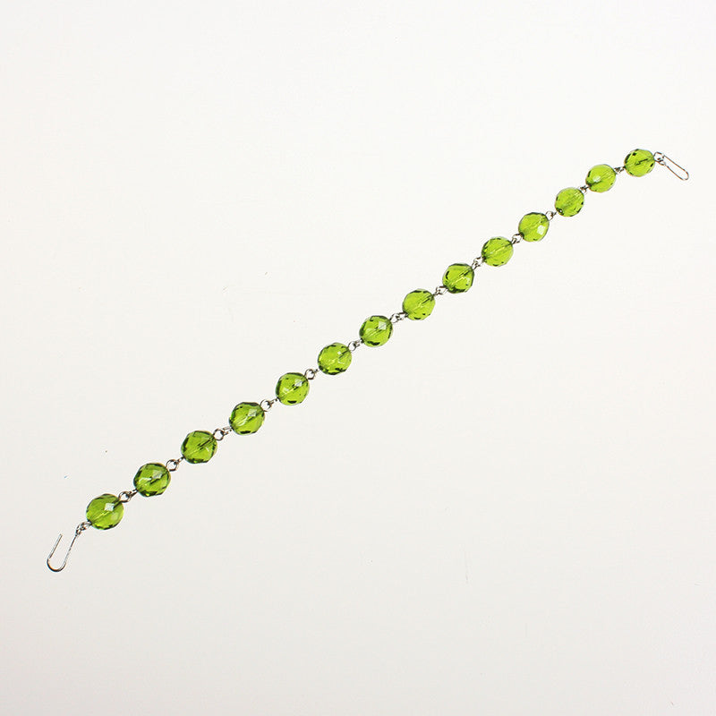 7" 8mm Bead Linkage, Peridot