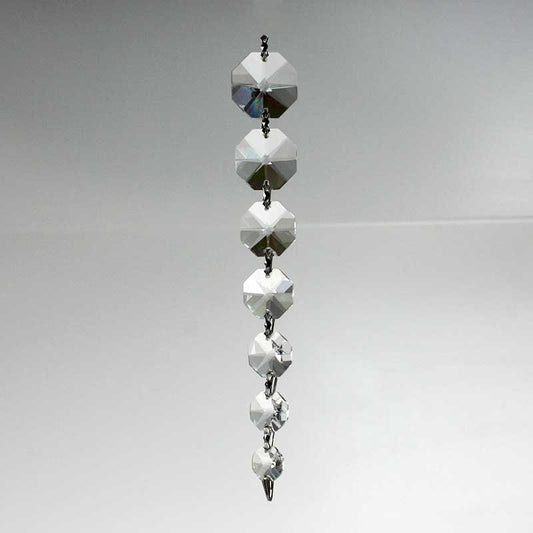 Graduated Crystal Octagon Chain<br>6, 7, 8 and 9 bead