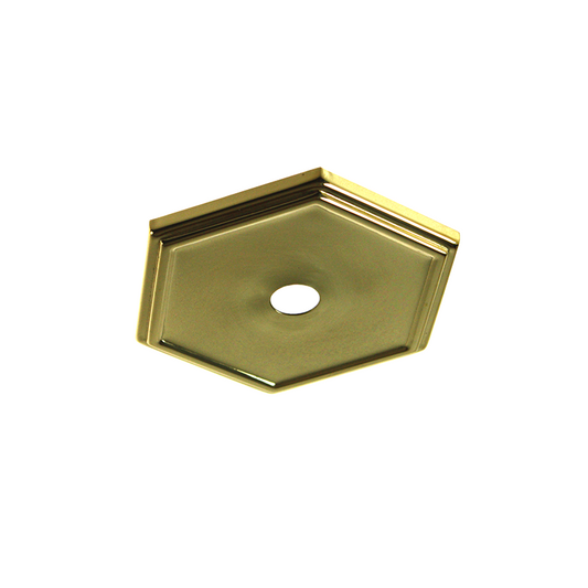 Rusch Polished Brass 95mm Hexagonal  Cover