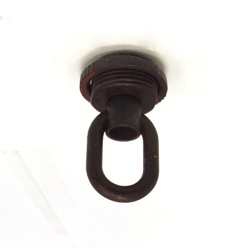 1-7/8" Old Bronze Screw Collar & Loop, 1/4 IP (For 1-1/16" canopy)