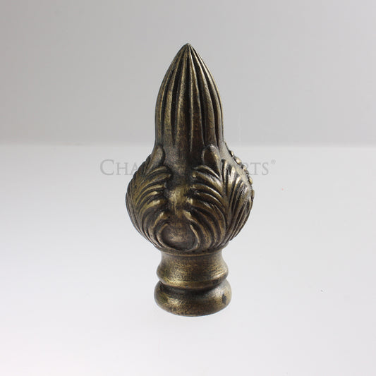 4" Antique Finial (3 color options)