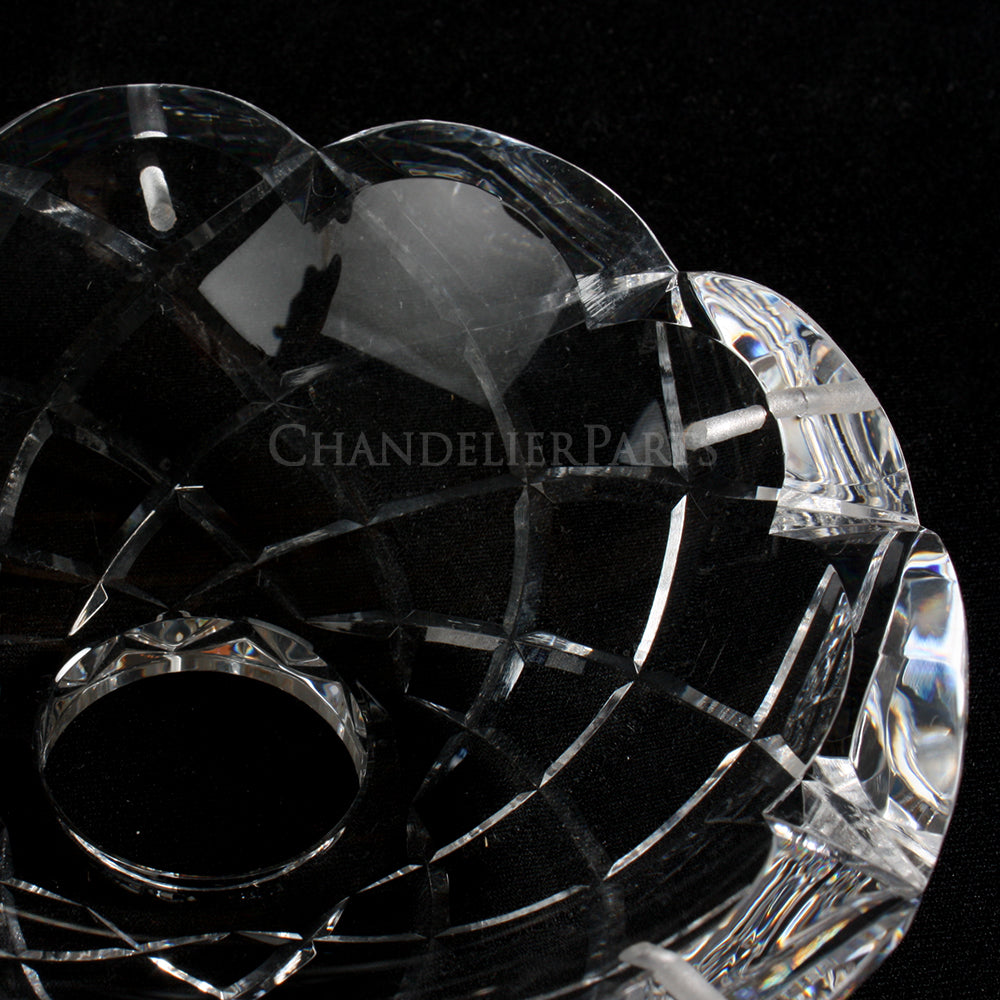 4-1/2" 5 Pin Extra Heavy Hand-cut Bobeche