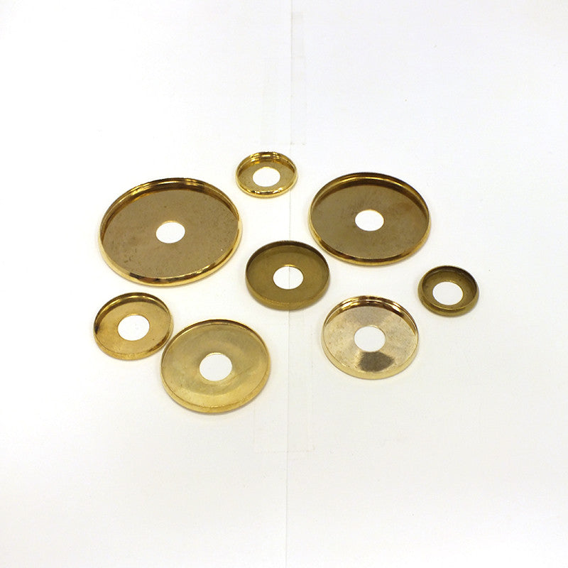 Brass Plated Check Rings, 1/8 IP (11 Sizes)