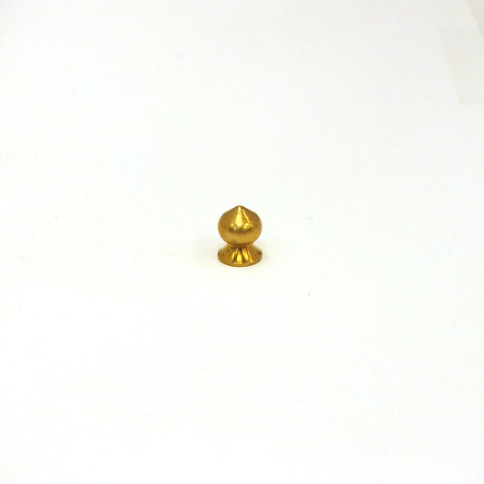 1/2" Brass Pear Knob, Tap 8/32