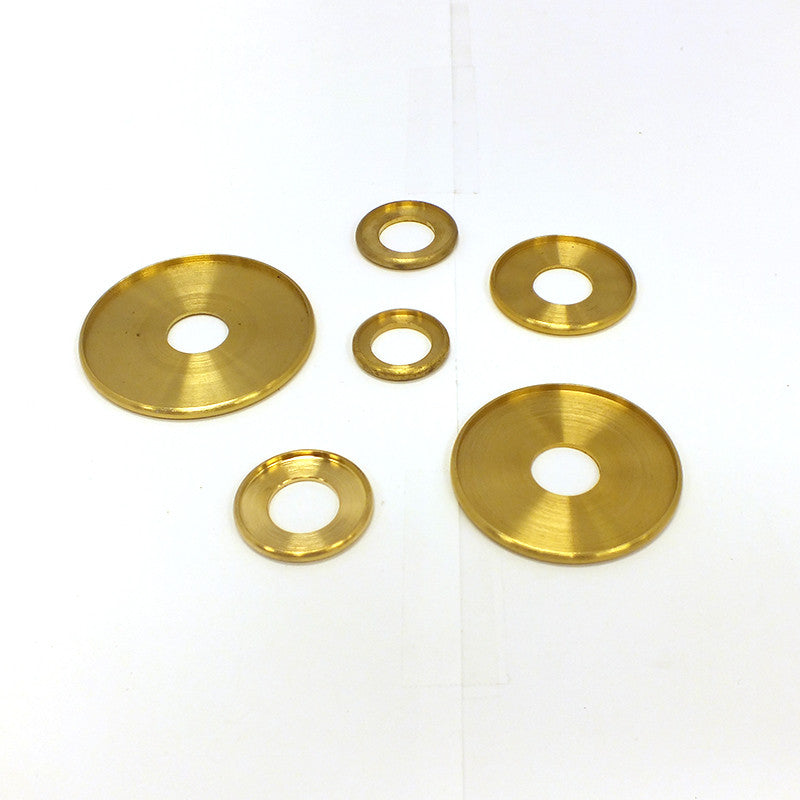 Solid Brass Check Rings, 1/4 IP Slip (6 Sizes)