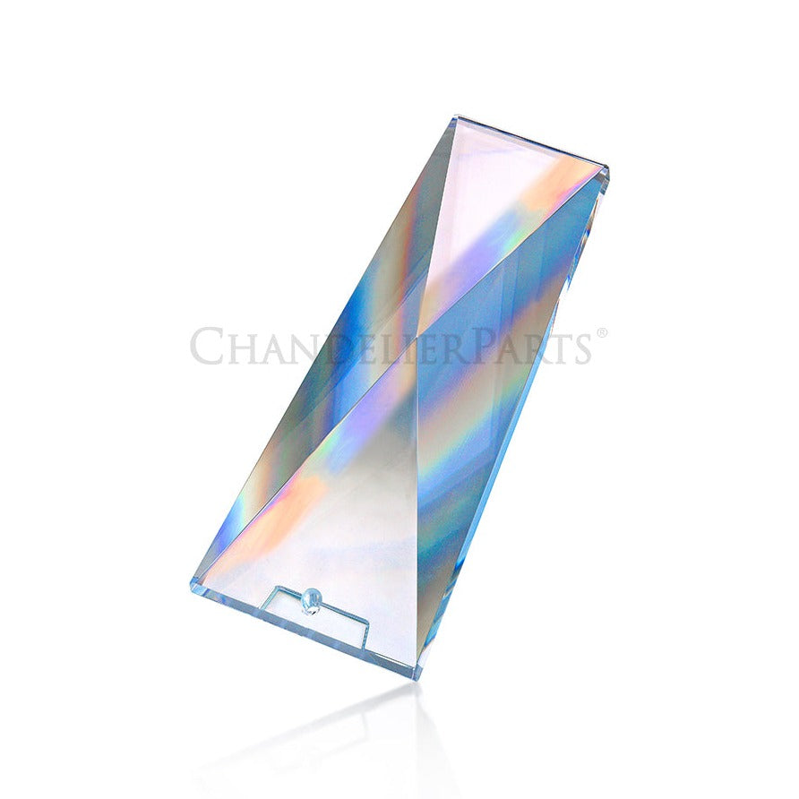ASFOUR® Crystal<br>2" Clear 1-Hole Coffin Stones