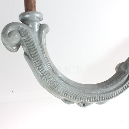 8" Antique Iron S Arm (2 colors)