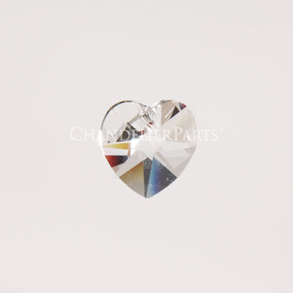 SWAROVSKI® 18mm Crystal Heart Pendant <br> (4 colors)