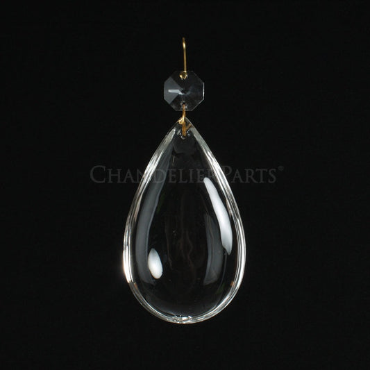 SPECIAL - Smooth Full Pear w/ Top Bead