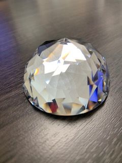 SWAROVSKI® STRASS 7120-50MM Half Ball/Knob/Handle