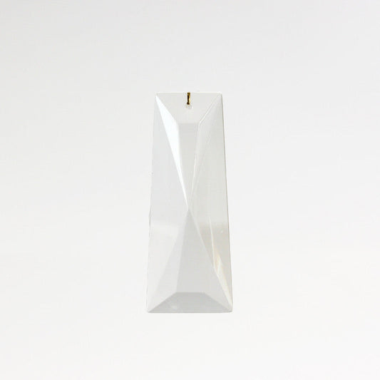 61mm Clear 1-Hole Coffin Stone