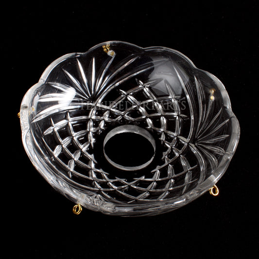4" 5 Pin Pressed Bobeche