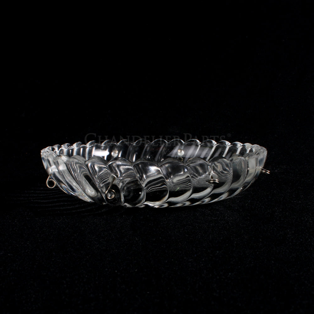 Swirl Pressed Bobeche (Various Options)